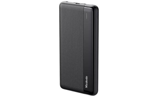 Mcdodo MC-1360 10000mAh Dual USB Port Power Bank Mig Series - Black